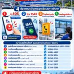 กทพ. แนะช่องทางแจ้งเหตุฉุกเฉินบนทางพิเศษ เพิ่มความอุ่นใจตลอดการเดินทาง